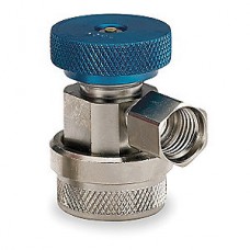 Parker quick coupler gaz verme vanası R134a dişi bağlantı (alçak basınç) MAVİ