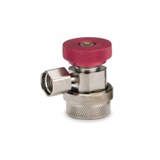 Parker quick coupler gaz verme vanası R134a dişi bağlantı (yüksek basınç) KIRMIZI